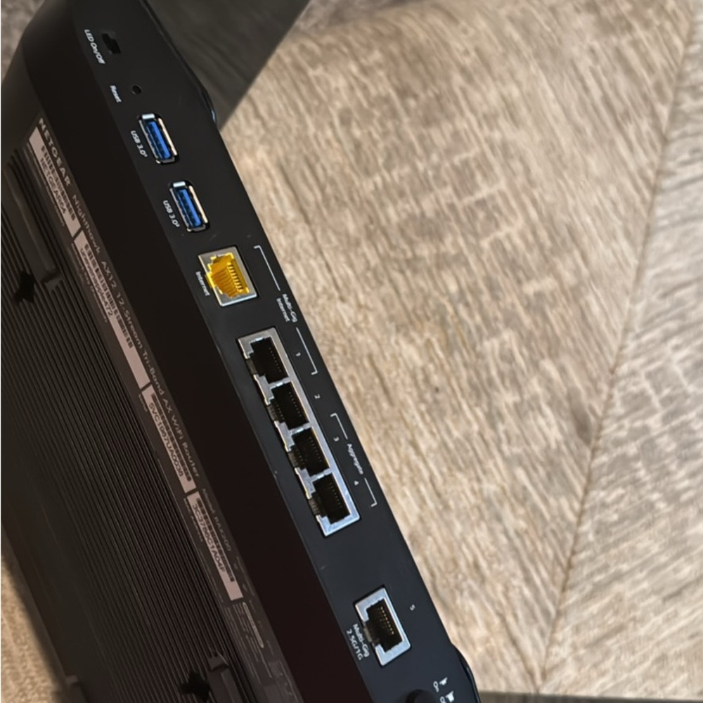 NETGEAR - Nighthawk AX12 - 12 Stream Tri Band WIFI Router - Picture 2 of 4